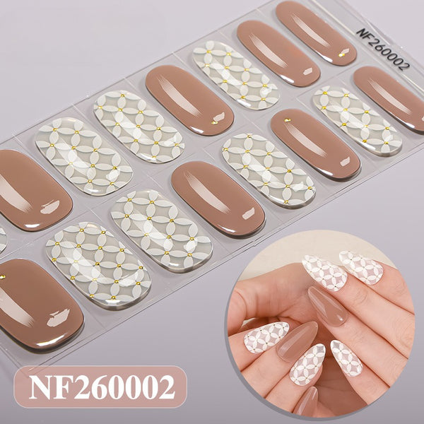 Semi-Cure Gel Nail Sticker