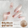 [No Lighting] Light Blue Embossed Cat's Eye Gel Nail Wrap