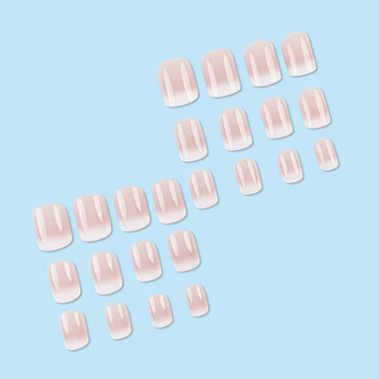 24 pcs/Set Press On Nails Ombre