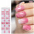 Semicured UV gel nail sticker kit N035