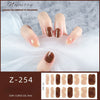 UV gel manicure sticker semi-curing