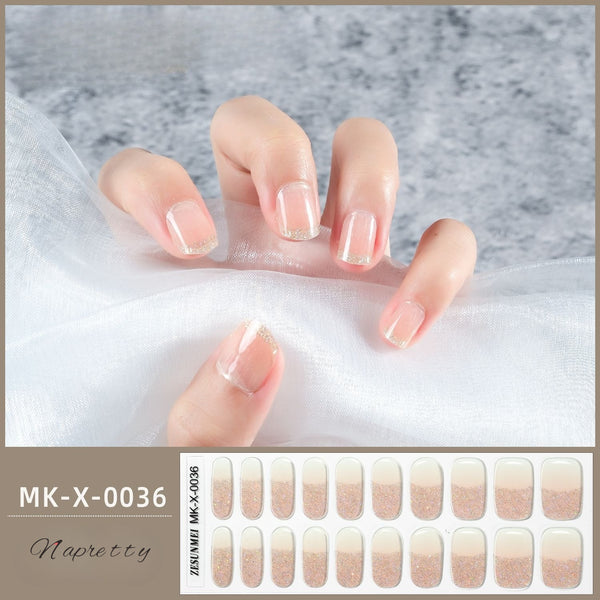 Glitter UV-Free Gel Nail Sticker