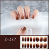 UV gel manicure sticker semi-curing