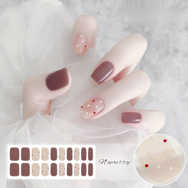 3D Nail Wrap[UV-Free] Dewdrop