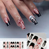 2026 New Christmas Gel Nail Sticker Lighting Harden Semi-Curing Nail Sticker