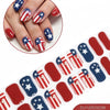 Independence Day 20 Finger Semi-Cure Gel Nail