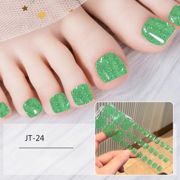 Bandes de vernis gel pour pédicure JT-24