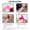 24pcs/Set Press On Nails White French