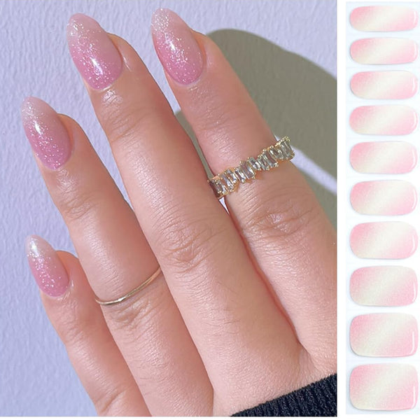 Pink Glitter Gradient