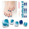 Twilight Ridge Pedicure Gel Nail Strips