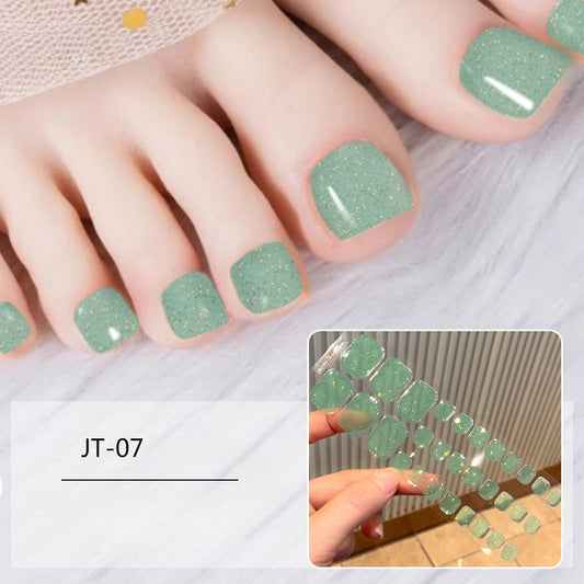 Pedicure Gel Nail Strips JT-07