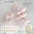 3D Nail Wrap[UV-Free] White Tea