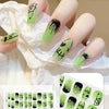2026 New Christmas Gel Nail Sticker Lighting Harden Semi-Curing Nail Sticker