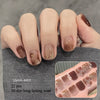 Semi-cured gel uv strips short nails