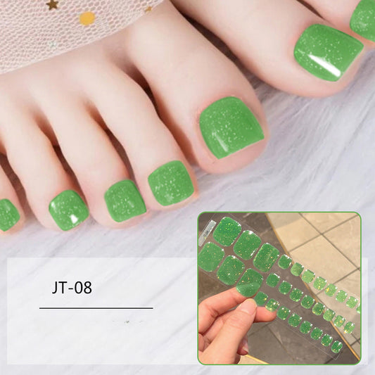 Pedicure Gel Nail Strips JT-08