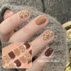 Semi-cured gel uv strips short nails