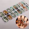 Halloween luminous dark UV-free nail sticker CMK0143