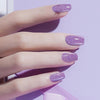 20PCS Semi Cured Gel Nail Polish Strips Glitter Purple