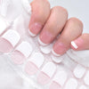 Semicured UV White French
