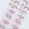 Christmas Light Semi Cured Gel Nail Strips