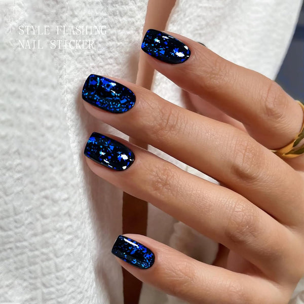 Semicured UV gel nail sticker NG200095