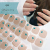 UV Free 5D Gel Nail Art Sticker Q39