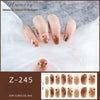 UV gel manicure sticker semi-curing