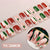 Christmas gel UV semi-cured nail sticker NC260028