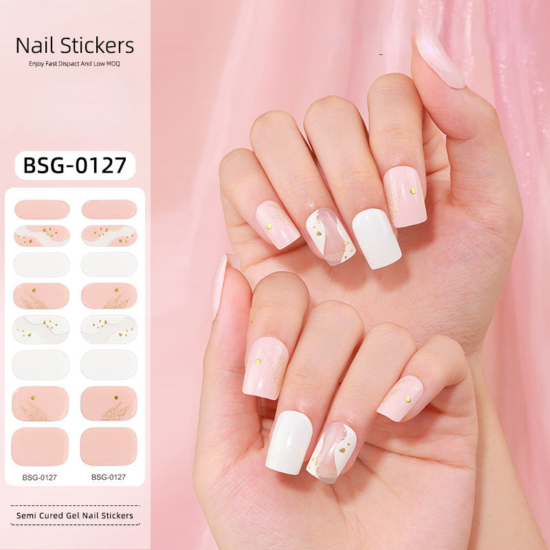 Salon-Quality Gel Nails Strips BSG-0127