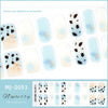 Pumpkin UV semi-cured gel manicure sticker