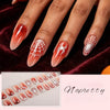 Luminous gel manicure sticker semi-cured nail sticker