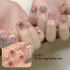 Semi-cured gel uv strips short nails 70DT
