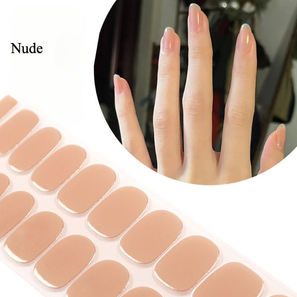 UV Free 5D Gel Nail Art Sticker Q39