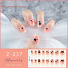 UV gel manicure sticker semi-curing
