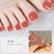 Vernis semi-permanent en bandelettes pour pédicure JT-23