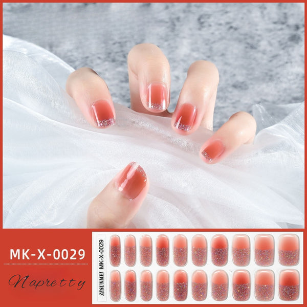 Glitter UV-Free Gel Nail Sticker