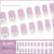 UV semi-cured gel sticker MJ-0095