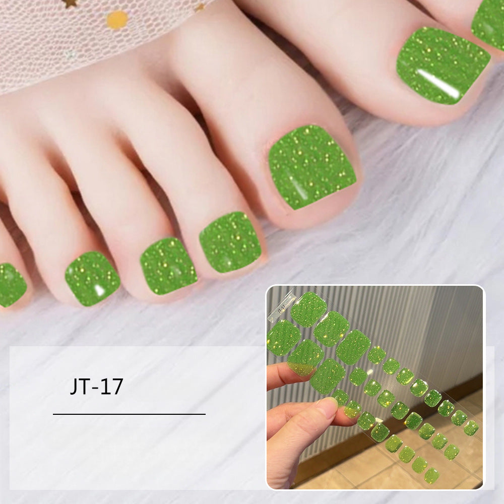 Pedicure Gel Nail Strips JT-17