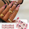 2026 New Christmas Gel Nail Sticker Lighting Harden Semi-Curing Nail Sticker