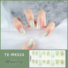 Bronzing butterfly no-bake nail sticker