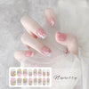 [No Lighting] Light Blue Embossed Cat's Eye Gel Nail Wrap