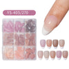 270 pcs French wearing nail pads