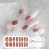 [No Lighting] Light Blue Embossed Cat's Eye Gel Nail Wrap