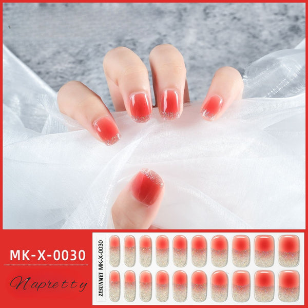 Glitter UV-Free Gel Nail Sticker