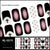 UV semi-cured gel sticker MJ-0079