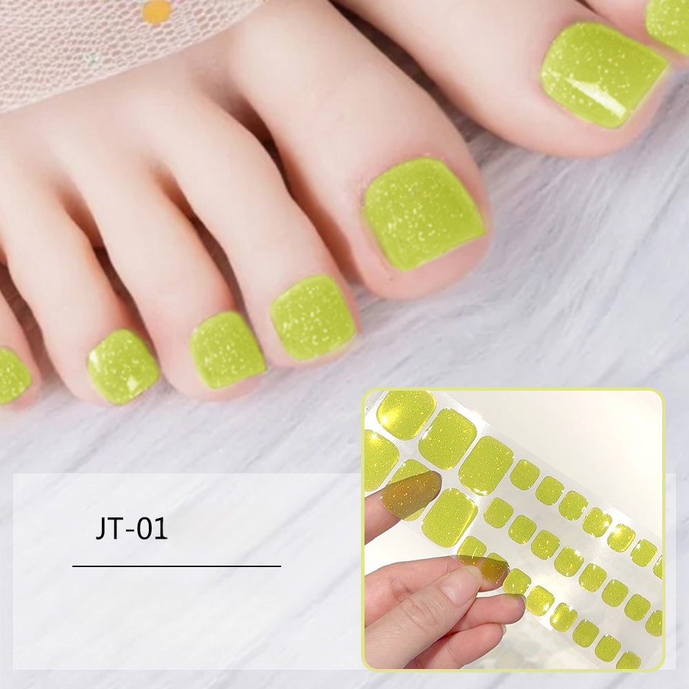 Pedicure Gel Nail Strips JT-01