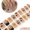 2026 New Christmas Gel Nail Sticker Lighting Harden Semi-Curing Nail Sticker