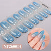 Semi-Cure Gel Nail Sticker NF260014