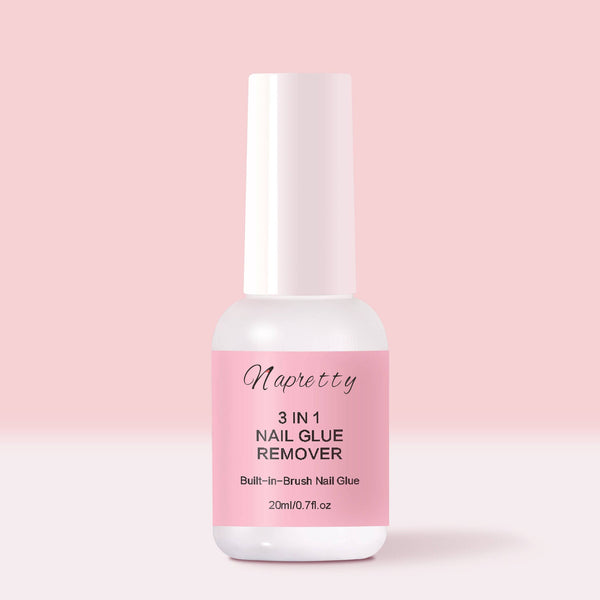 napretty Click & Remove Pen for Multi-functional 5ml Press on Nails Nail Glue