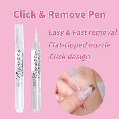 Nail Glue Remove Pen and Remove Press on Nails Glue